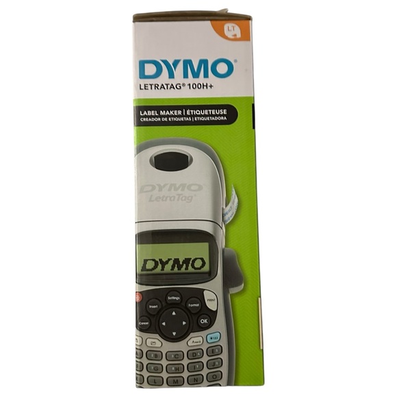 NEW Dymo LetraTag 100H+ Handheld Label Maker New in Box with 3 Label Cassettes - Picture 2 of 4